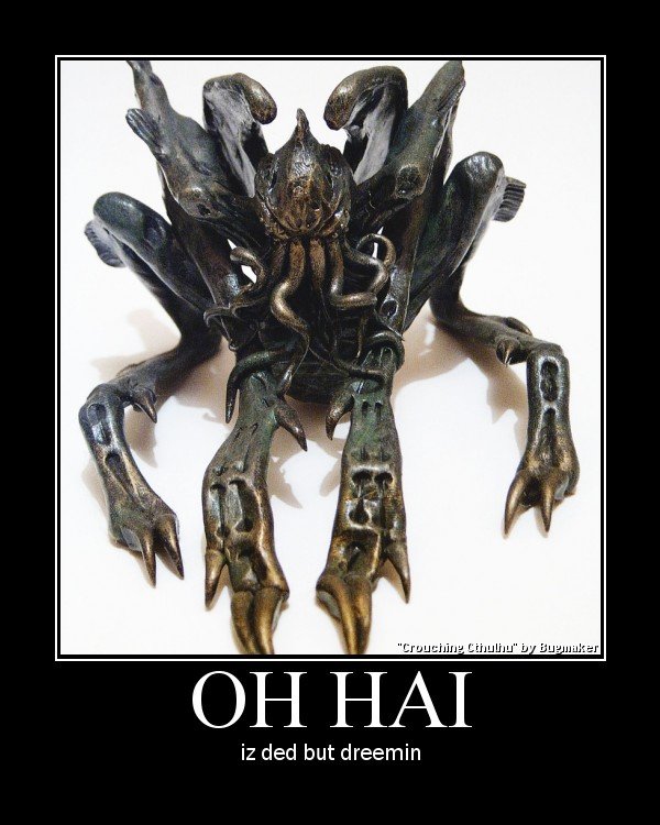 OH HAI - IZ DED BUT DREEMIN