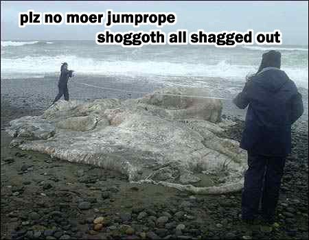 PLZ NO MOER JUMPROPE - SHOGGOTH ALL SHAGGED OUT